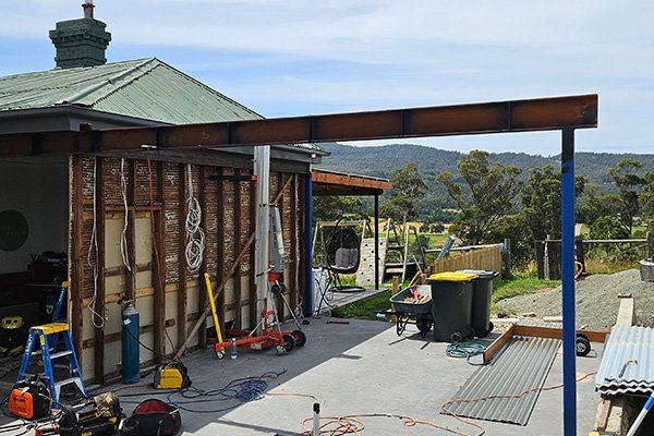 structural steel fabrication huon valley near hobart tasmania