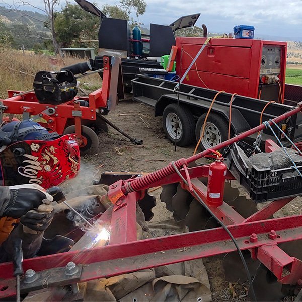 Welding and repair to farming equipment.